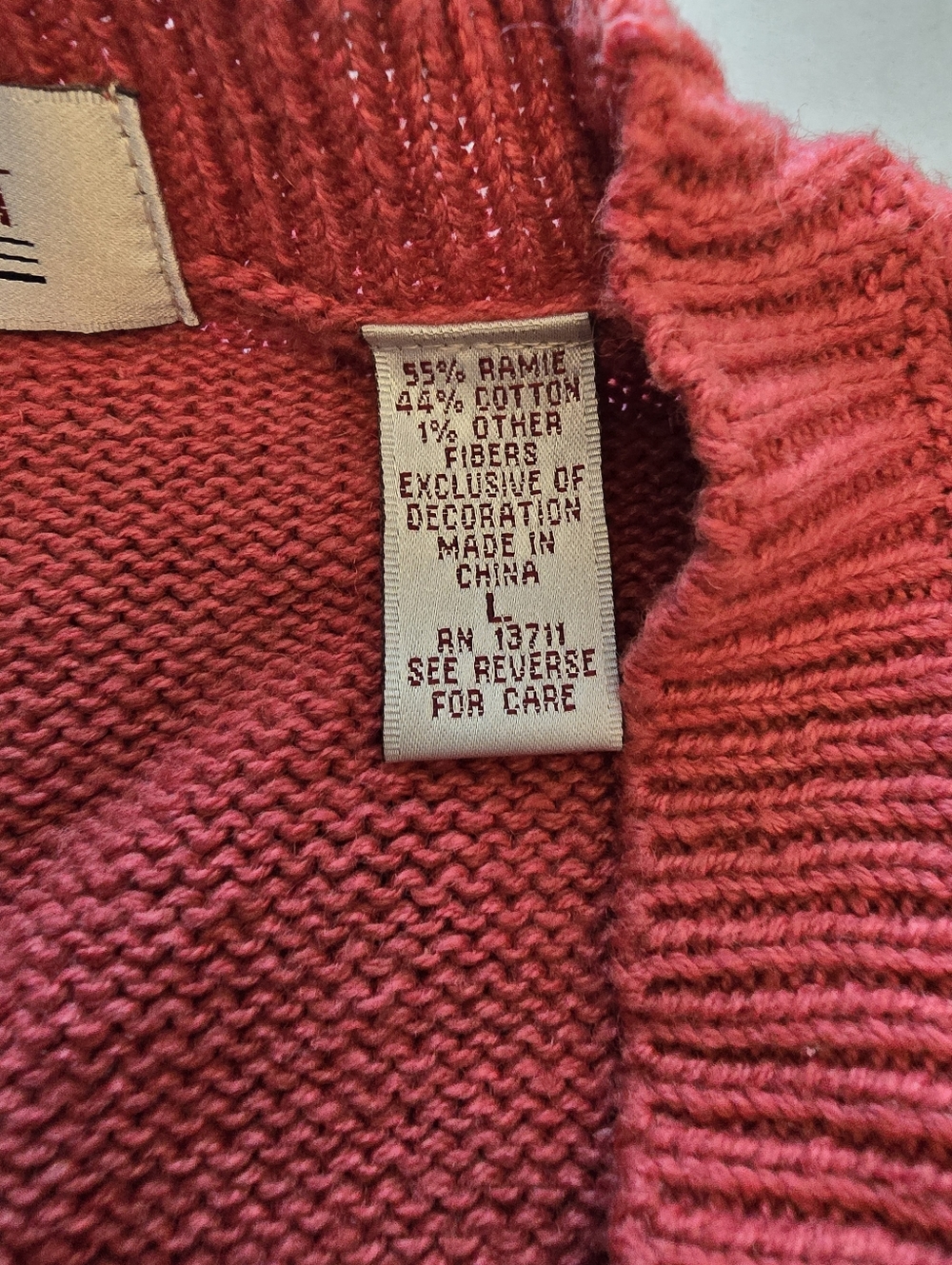 Vintage Karen Scott Teachers Knitwear Vest Size Large - Picture 4 of 8